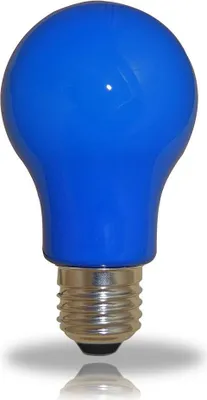 Produktbild von 10 x LED Leuchtmittel Birnenform 3W = 25W E27 BLAU Innen- & Außenbereich Party