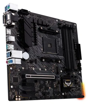 Obrázok produktu pre ASUS TUF GAMING A520M-PLUS WIFI, AMD, Socket AM4, AMD Ryzen 3000 Series, AMD Ryzen 5000 Series, Socket AM4, DDR4-SDRAM, 128 GB