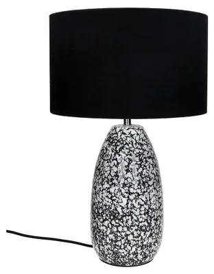 Productafbeelding van Pomax Alfred tafellamp, grijs, diameter 33 cm, hoogte 53 cm