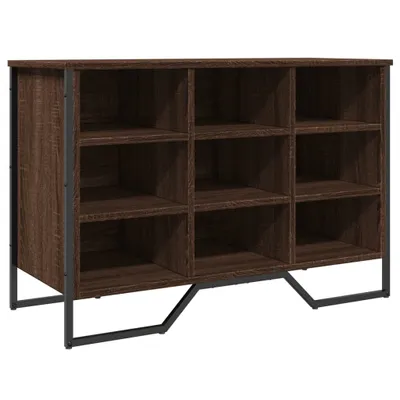 Obrázek produktu pro Botník hnědý dub 90 x 38 x 61,5 cm kompozitní dřevo