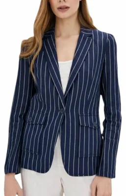 Imagen del producto de Chaqueta de mujer United Color of Benetton, color azul marino, talla XS