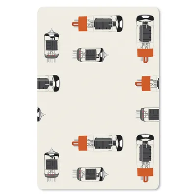 Produktbild von MuchoWow® Mauspad Mousepad Vintage - Lampe - Muster 18x27 cm - Mousepads - Maus Mat - Pad - Mausunterlage