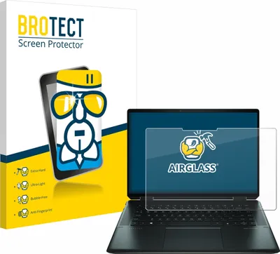 Produktbild von BROTECT Schutzglas für HP Spectre x360 16" 2-in-1 2021 Schutzfolie Panzer Folie Glas Display Schutz klar