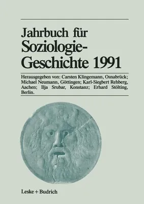 Image de Jahrbuch für Soziologiegeschichte 1991