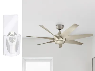 Produktbild von Deckenventilator leise ohne Licht Ø 137cm IP44 für Outdoor, Terrassenüberdachung