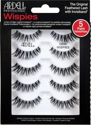 Immagine prodotto di Ardell Demi Wispies 6-Pack Ciglia artificiali su striscia 6 paia Nero