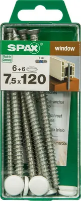 Produktbild von Spax Rahmenanker 7.5 x 120 mm TX 30 - 6 Stk.