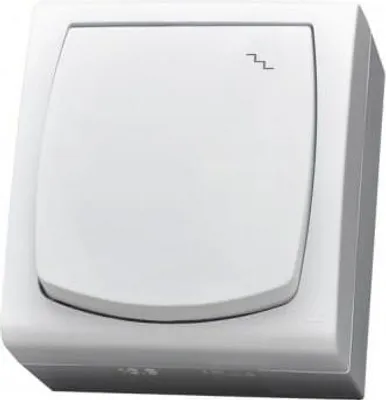 Obrázok produktu pre Ospel ŁNH-3N/00, Biela, IP44, 250 V, 16 A, 65 mm, 46 mm