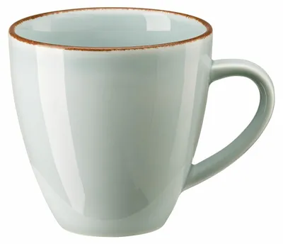 Imagen del producto de Rosenthal Becher mit Henkel Profi Casual Mint Porzellan Grün-Braun  10660-405406-15505