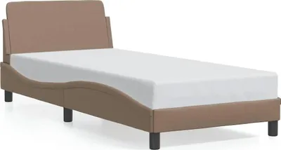 Produktbild von vidaXL Bettgestell "Dover" Cappuccino-Braun 80x200 cm Kunstleder