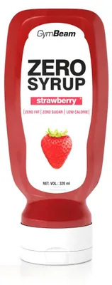 Immagine prodotto di Gymbeam Zero Sciroppo Fragola