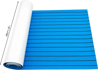 Image de Tapis de sol, imperméable, antidérapant, bleu