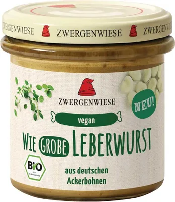 Produktbild von Zwergenwiese Bio Wie grobe Leberwurst 135 g