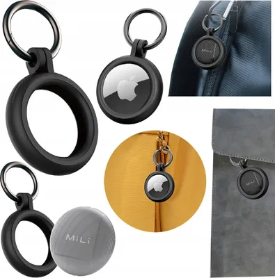 Obrázek produktu pro Pouzdro pro GPS lokátor MiLi LiTag a pouzdro na klíče Apple AIRTAG BRELOK