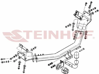 Produktbild von Z546326 Anhängerkupplung passend für DODGE Journey 2008-2020 starr