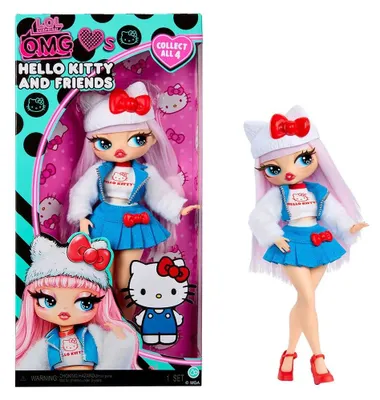 Produktbild von L.O.L. Surprise! O.M.G. Loves Hello Kitty® and Friends – Hello Kitty, Modepuppe, Weiblich, 4 Jahr(e), Junge/Mädchen, Mehrfarbig