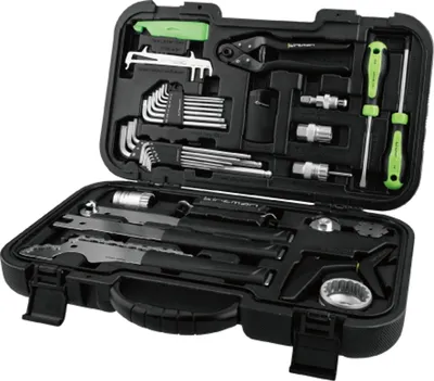 Produktbild von Birzman Werkzeugkoffer Travel Tool Box 20-teilig, Schwarz