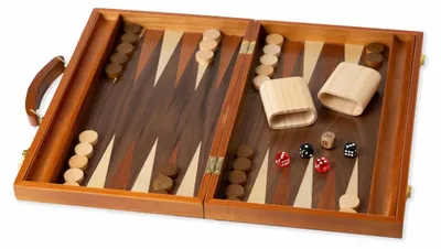 Produktbild von Premium Backgammon Spiel mit Holzset, Signature Kollektion