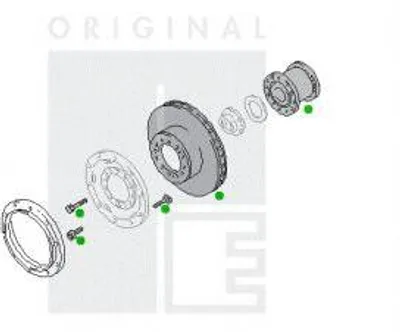 Produktbild von Luk Schraubensatz, Schwungrad  411 0120 10