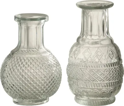Produktbild von J-Line Soliflore Glas Transparent Sortiert 2