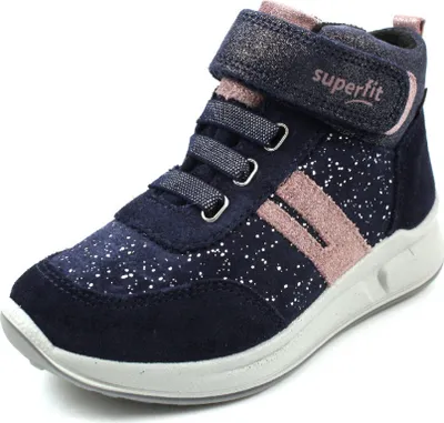Produktbild von Superfit Merida Kinderschuhe Mädchen Winterstiefel Stiefel Blau Freizeit, Schuhgröße:26 EU