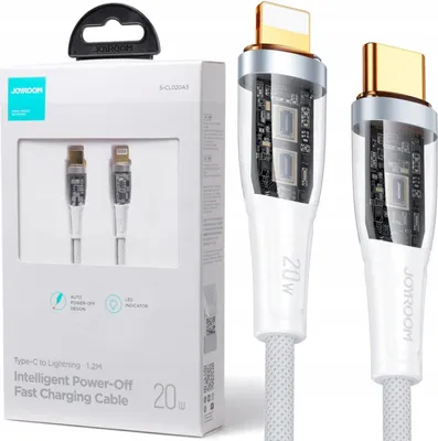 Immagine prodotto di Cavo Do Usb-C Lightning 20W 1,2M Joyroom S-Cl020A3 (Biały)
