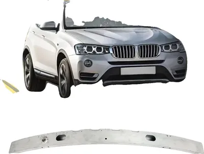 Zdjęcie produktu dla Wzmocnienie zderzaka, aluminium, kompatybilne z BMW, 1 sztuka, standardowe dopasowanie, 100% nowe