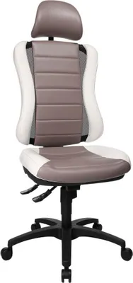 Produktbild von Topstar Bürostuhl Head Point RS, HE300 S033X Stoff weiß, Gestell schwarz