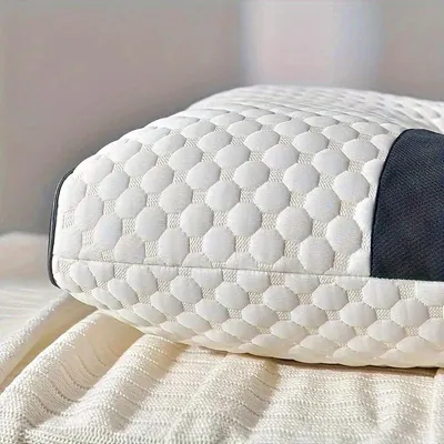 Produktbild von 1 Stück Bequemes Nackenstützkissen | Ergonomisches Schlafkissen | Hochwertiger Kissenkern - Kissen für Bettwäsche 74 x 47 cm