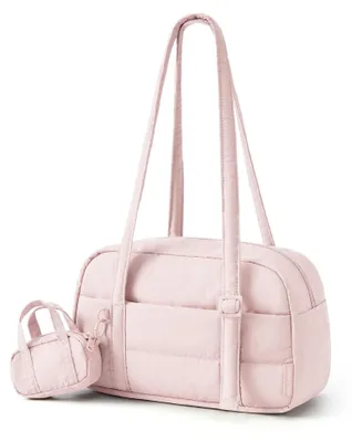 Immagine prodotto di Borsa a tracolla da donna con mini borsa e tracolla regolabile