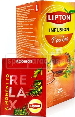 Produktbild von Lipton - Tea Lipton Relax Rooibos 25x1.5gr | Sich ein 25 -Stück schnappen