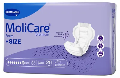 Produktbild von Molicare Premium Form +Size 8 Tropfen 20 St