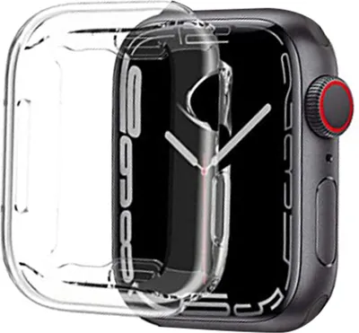 Productafbeelding van imoshion Full Cover Softcase voor de Apple Watch Series 7 / 8 / 9 - 45 mm - Transparant