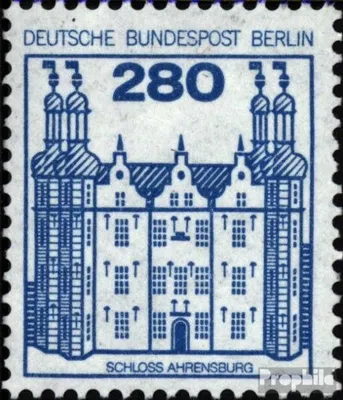 Produktbild von Briefmarken Berlin (West) 1982 Mi 676A R mit Zählnummer postfrisch Burgen und Schlösser