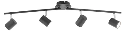 Zdjęcie produktu dla Spot reflektor natynkowy TARIK antracytowy 4xGU10x4,5W metal wym:16x83,4x76,5cm IP20 Just Light