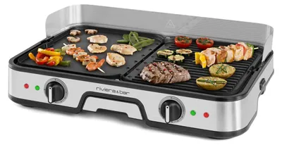 Immagine prodotto di Piastra elettrica da 2000 w, 45,5 x 29 cm Riviera & bar QPL525