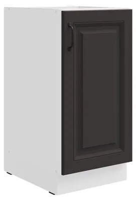 Produktbild von Unterschrank 40 cm Stilo Grau Küchenzeile Küchenblock Küche Landhaus Einbauküche