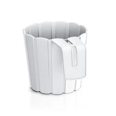 Obrázek produktu pro Květináč závěsný BOARDEE HOOK 14,4 cm - barva: bílá