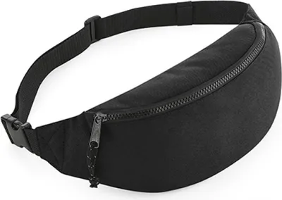 Produktbild von BagBase BG282 | Recycled Waistpack, 38 x 14 x 8 cm - Farbe: Black - Größe: 38 x 14 x 8 cm