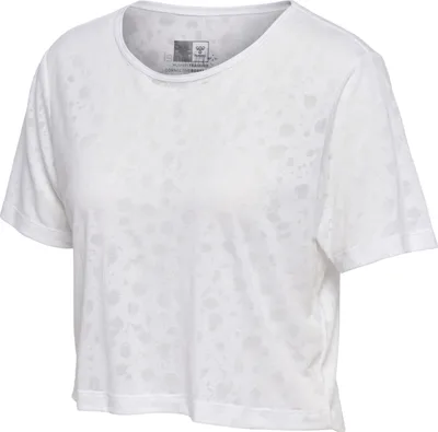 Produktbild von Hummel hmlMT IRIS Burnout Crop T-Shirt
