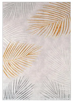 Produktbild von TT Home Wohnzimmer Teppich Kurzflor Geometrisches Design Abstrakte Optik Größe 160x230 cm