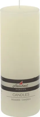 Produktbild von Stumpenkerze "Raureif" Champagner 200/78 mm Steinhart Kerzen in RAL-Kerzen Güte Qualität