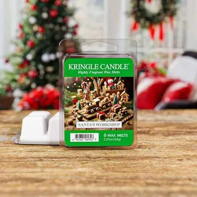 Produktbild von Kringle Candle Santa's Workshop Duftwachs - Festlich, Nostalgisch