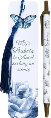 Produktbild von Set Lesezeichen und Stift zum Großmuttertag