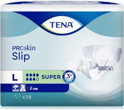 Image de Tena Proskin Slip Super Large - 3 paquets de 28 protections