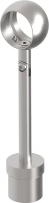 Produktbild von SELLON24 Edelstahl Rohrstütze Handlaufrohrstütze Handlaufhalter V2A Treppe Geländer Kugelring 0714.042