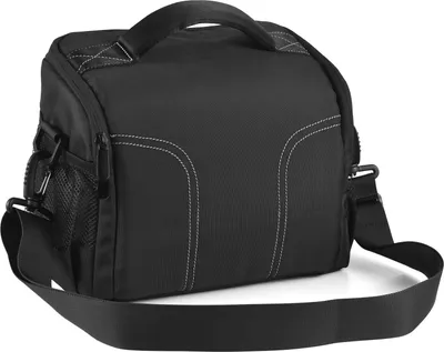 Produktbild von Gepolsterte Kameratasche Reisekamera-Umhaengetasche Wasserfeste, stossfeste Kameratasche Umhaengetasche fuer DSLR/SLR/spiegellose Kameratasche mit herausnehmbaren Trennwaenden