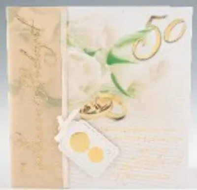 Produktbild von Depesche Emotions Klappkarte 048 Zur Goldenen Hochzeit