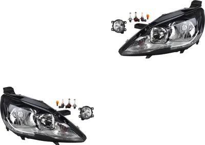 Produktbild von Scheinwerfer Satz passend für Peugeot 308 Ii 09/13- H7 HB3 +Nebel+Leuch. 00006208Q3 6208Q3 SU001A3436 00006208Q3 6208Q3 SU001A3436 9677 Johns