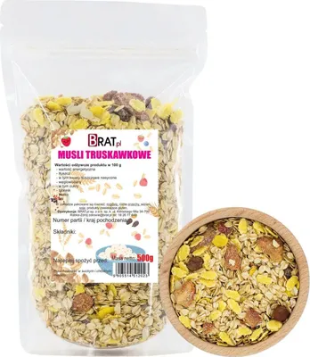 Obrázek produktu pro Jahodové müsli 500 g